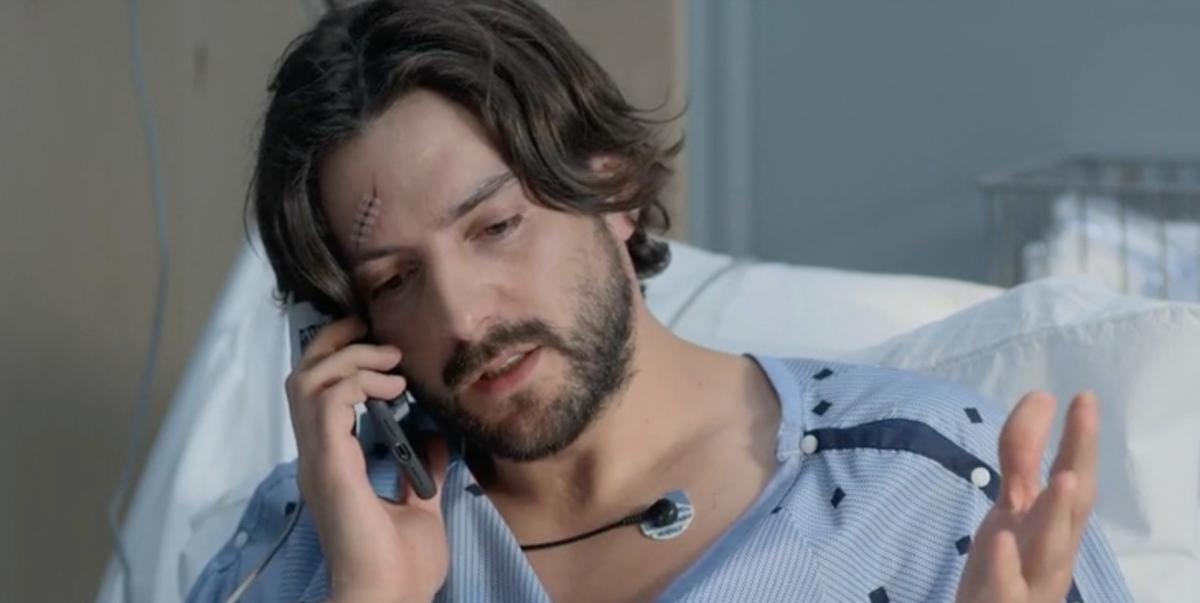 Gabriel Lemire dans son rôle de David Lapierre dans STAT