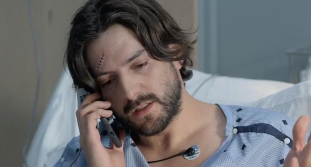 Gabriel Lemire dans son rôle de David Lapierre dans STAT