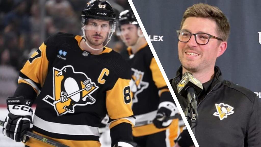 Sidney Crosby et Kyle Dubas