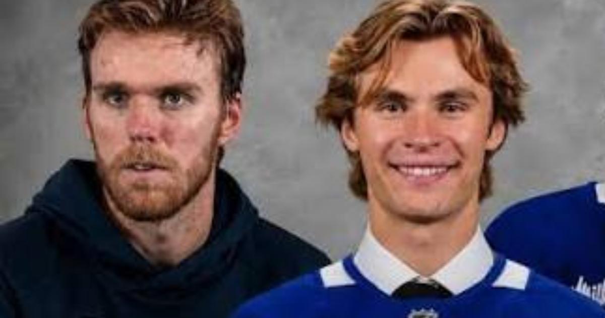Connor McDavid and Gavin McKenna