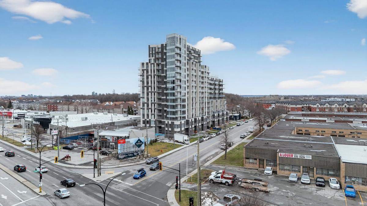 Vue extérieure de l'immeuble