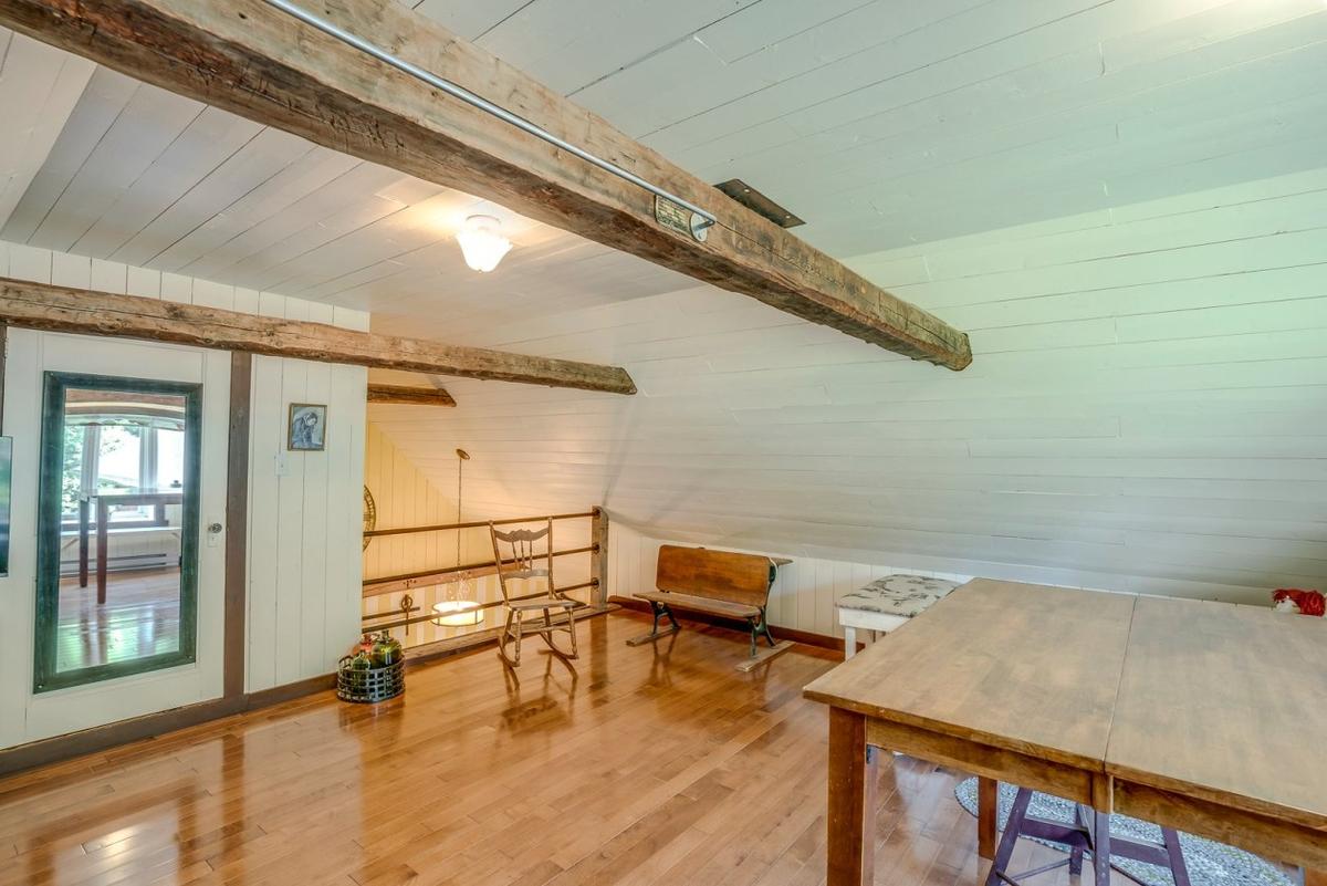 Vue plongeante depuis la mezzanine