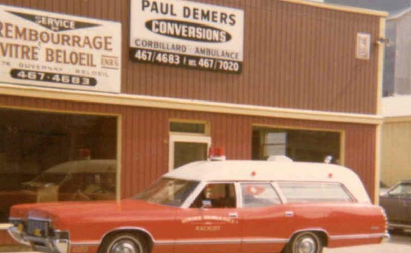 Capture d'écran - Demers Ambulances