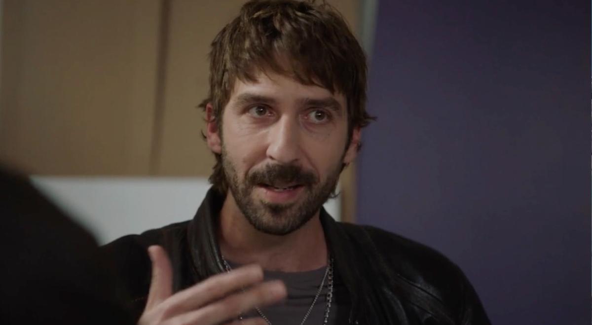 David Giguère dans son rôle de Gabriel Goulet dans Antigang
