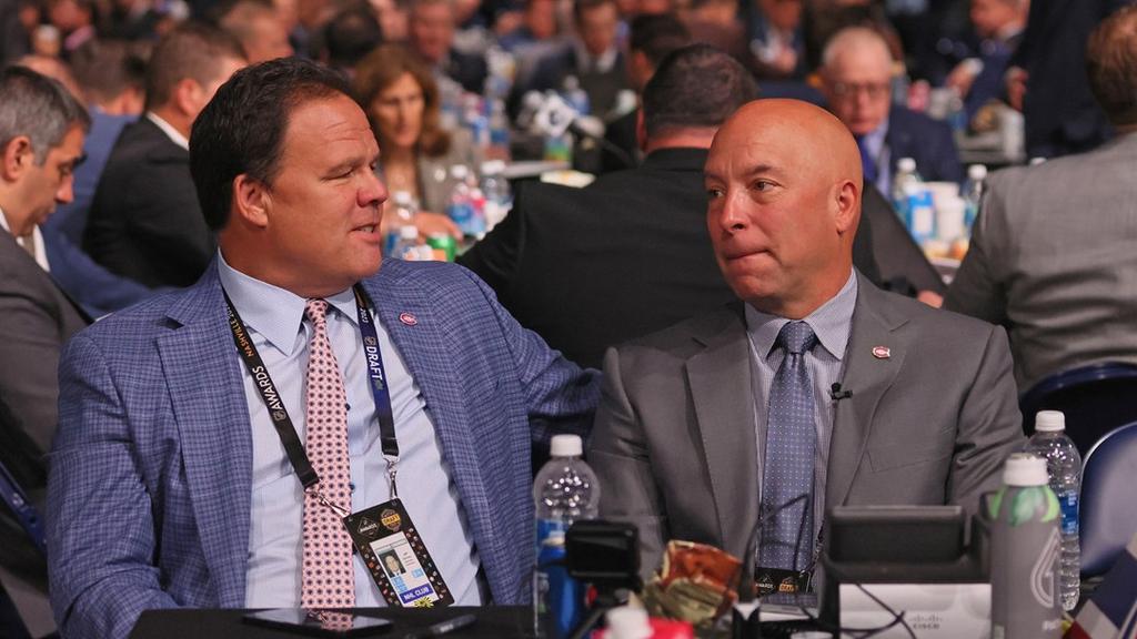 Kent Hughes et Jeff Gorton