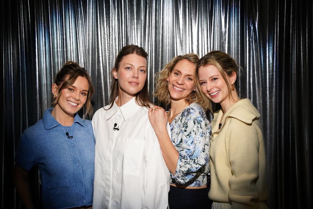 Camille Felton, Catherine St-Laurent, Léane Labrèche-Dor et Katrine Duhaime à Bonsoir Bonsoir