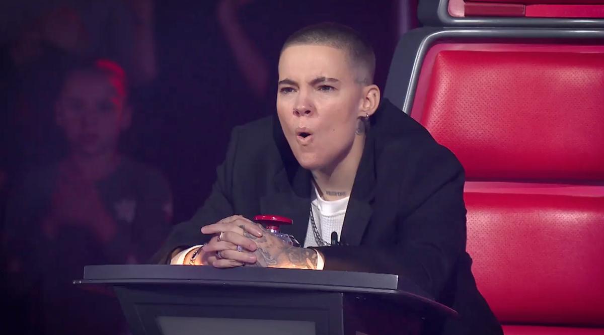 Roxane Bruneau à La Voix