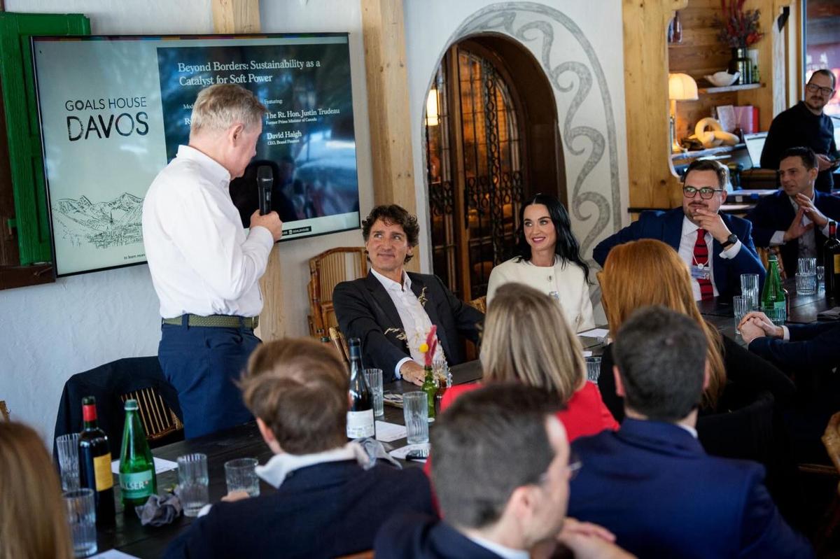 Justin Trudeau et Katy Perry