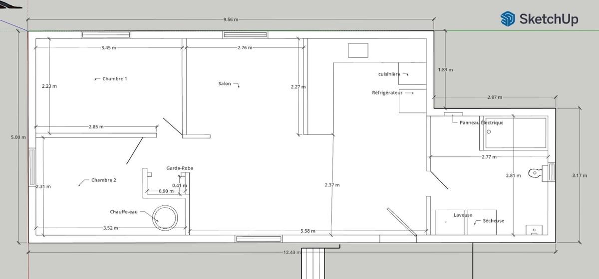 Plan de la propriété