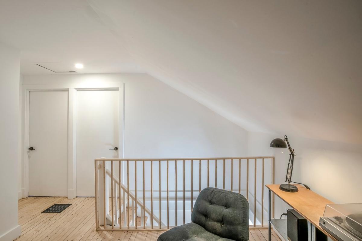 L'escalier vers l'étage