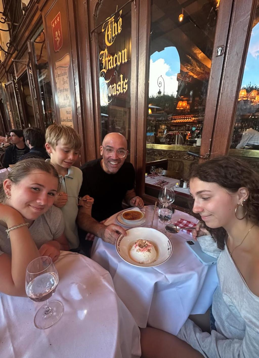 Stefano Faita et sa famille