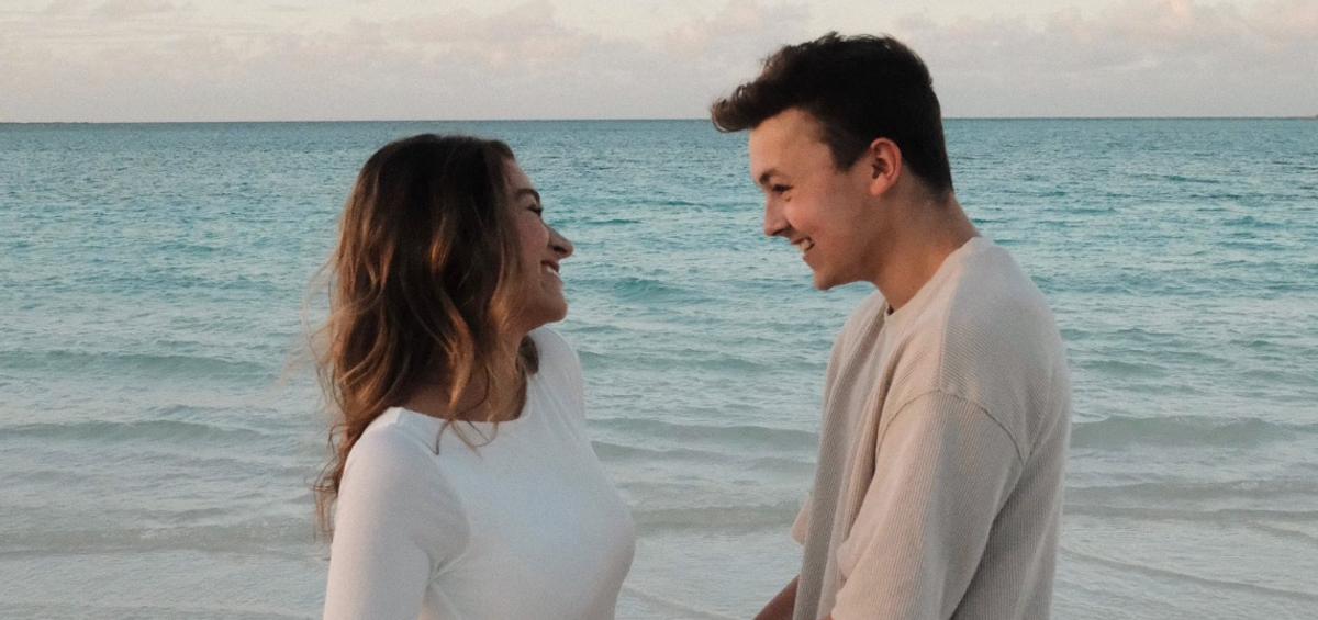 Danick Martineau et son amoureuse