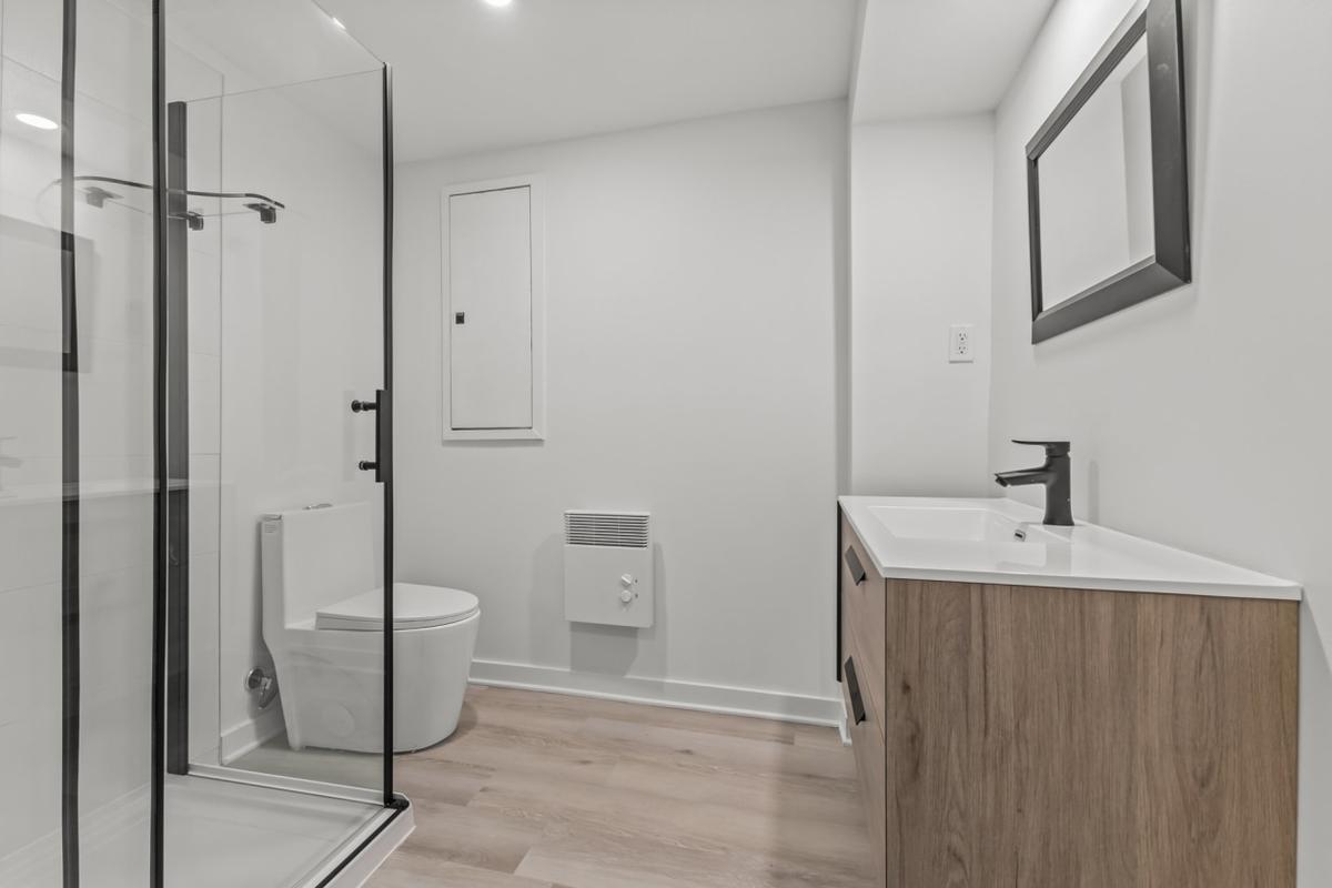 Salle de bain du sous-sol