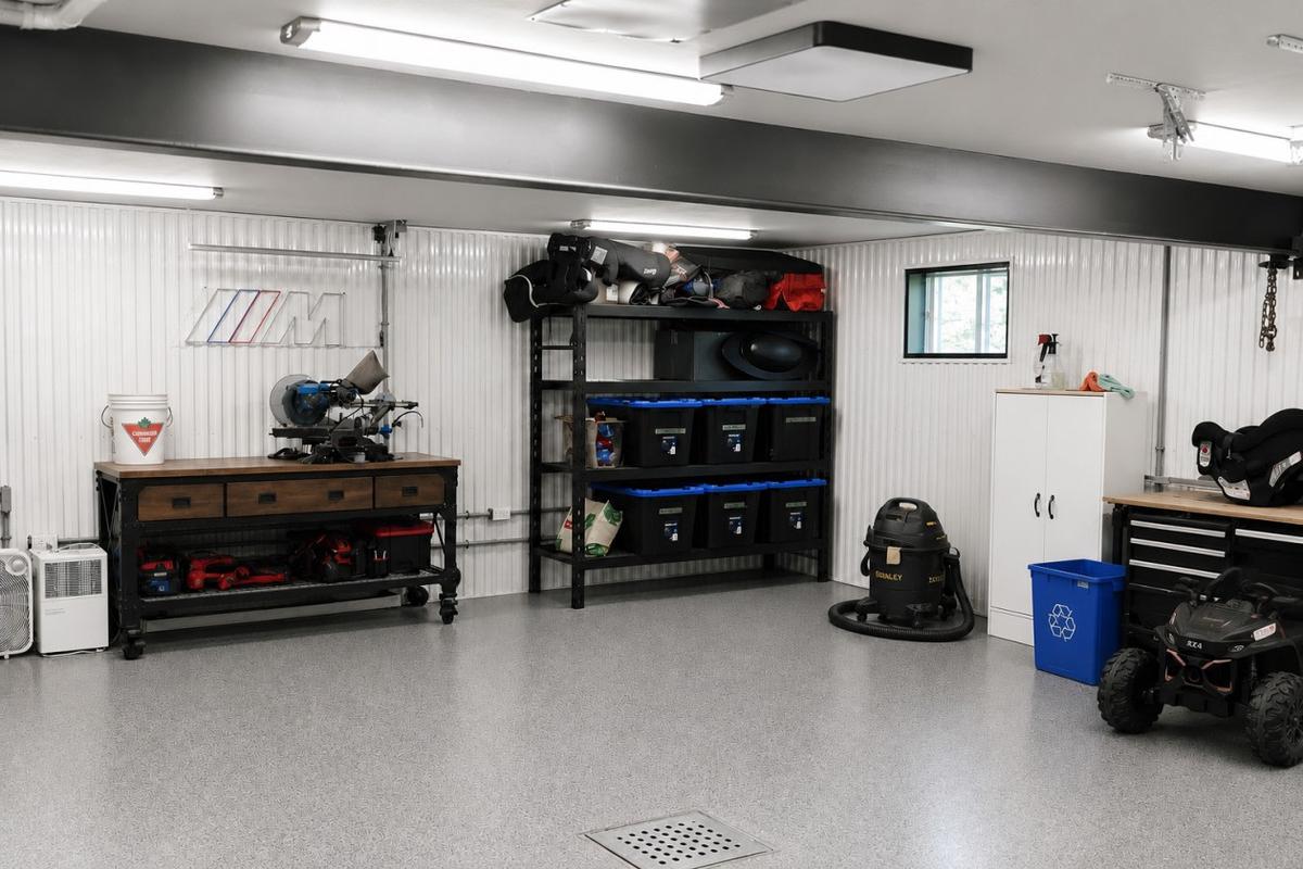 Détail du garage