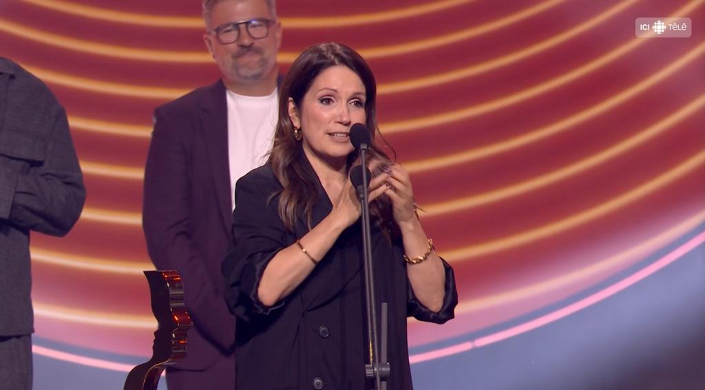 France Beaudoin au 40e Gala les Gémeaux