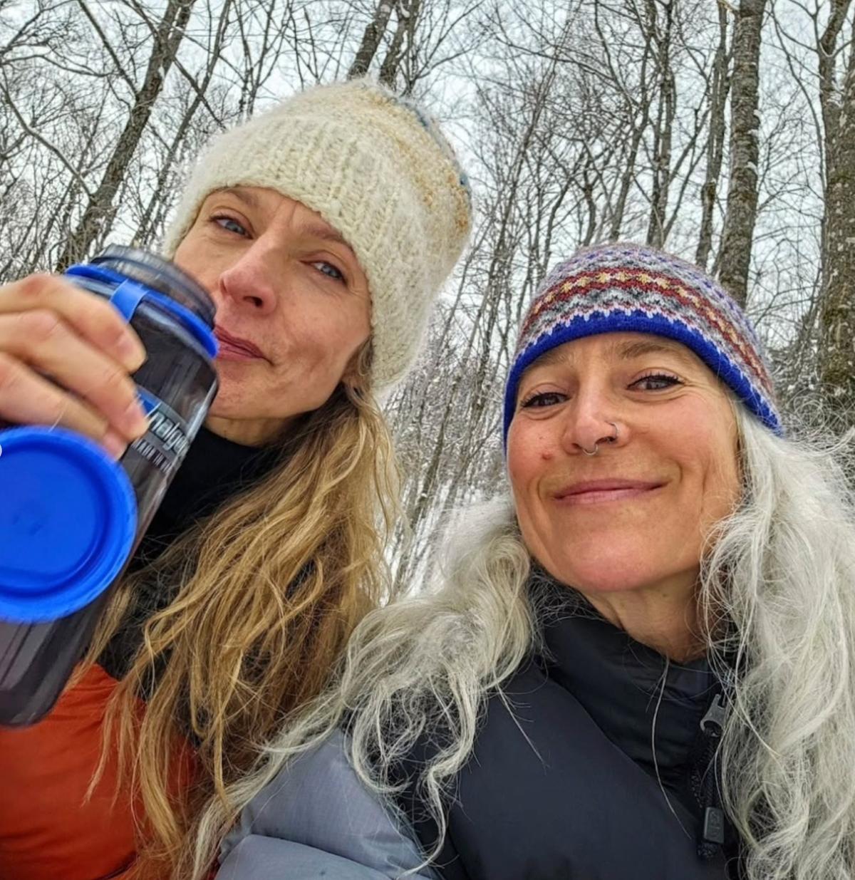 Elise et sa conjointe