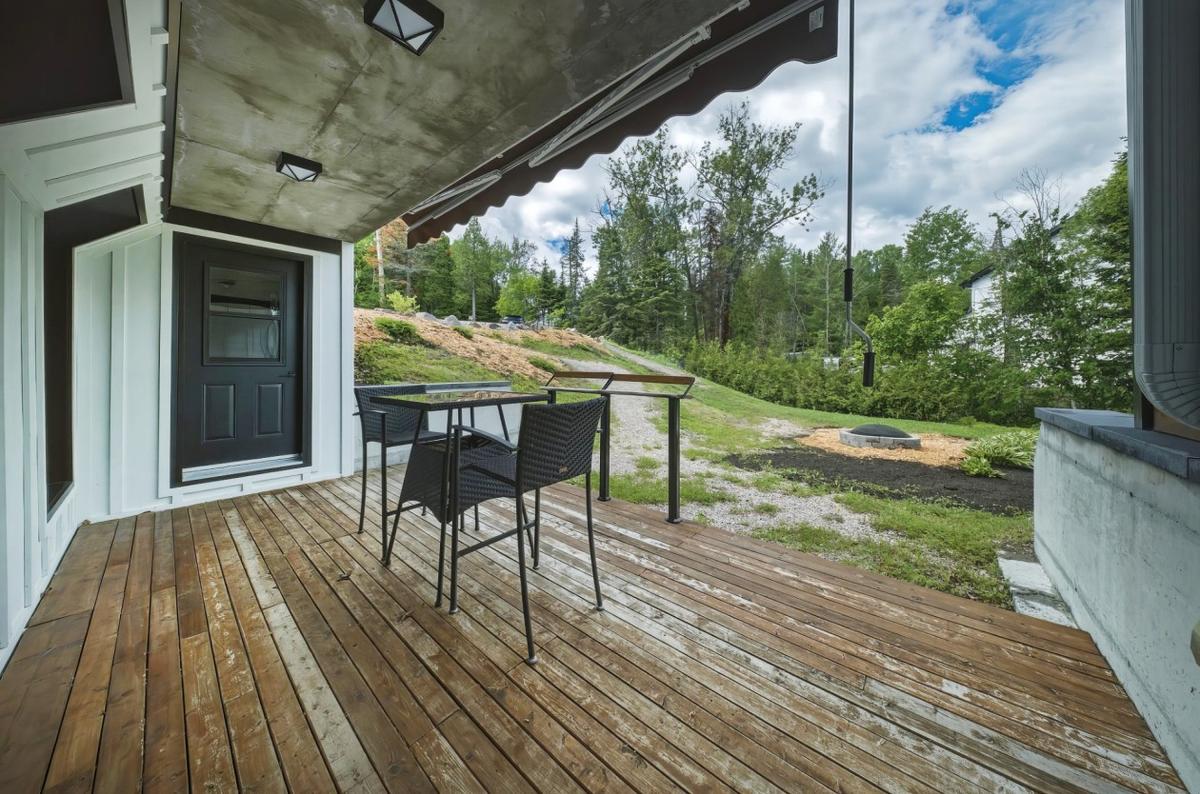 Balcon et paysage