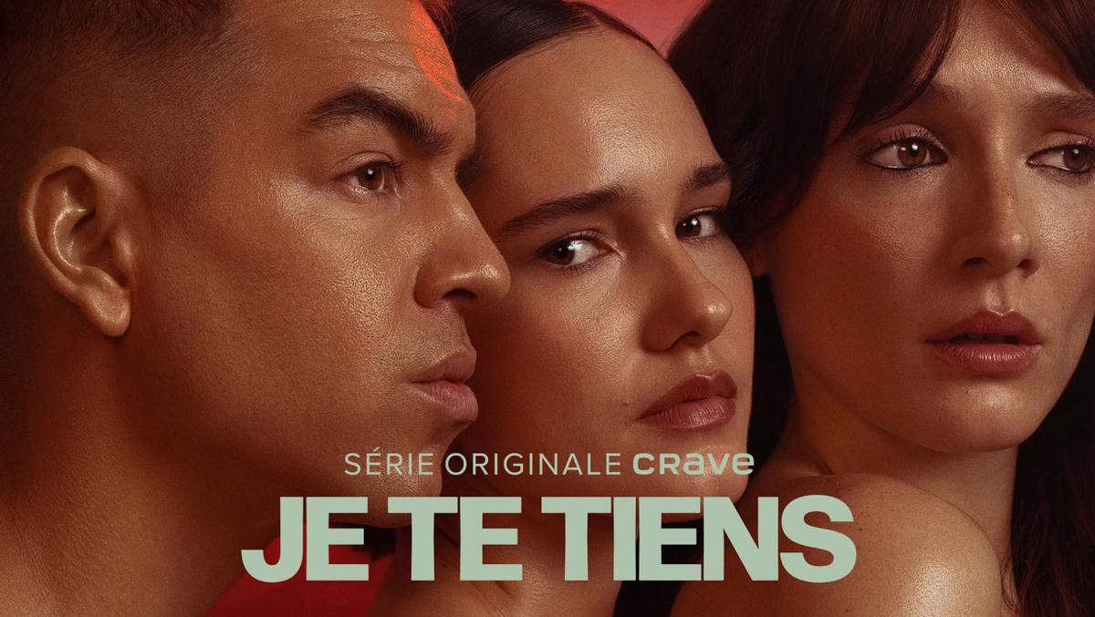 Antoine Pilon, Amaryllis Tremblay et Juliette Gariépy dans Je te tiens