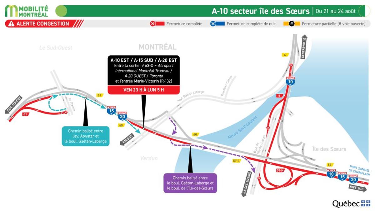 A-10 secteur Île-des-Soeurs