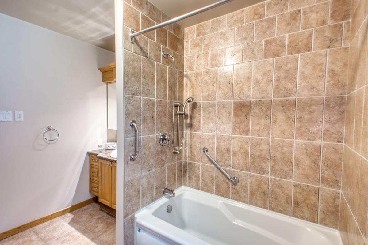 Détail de la salle de bain