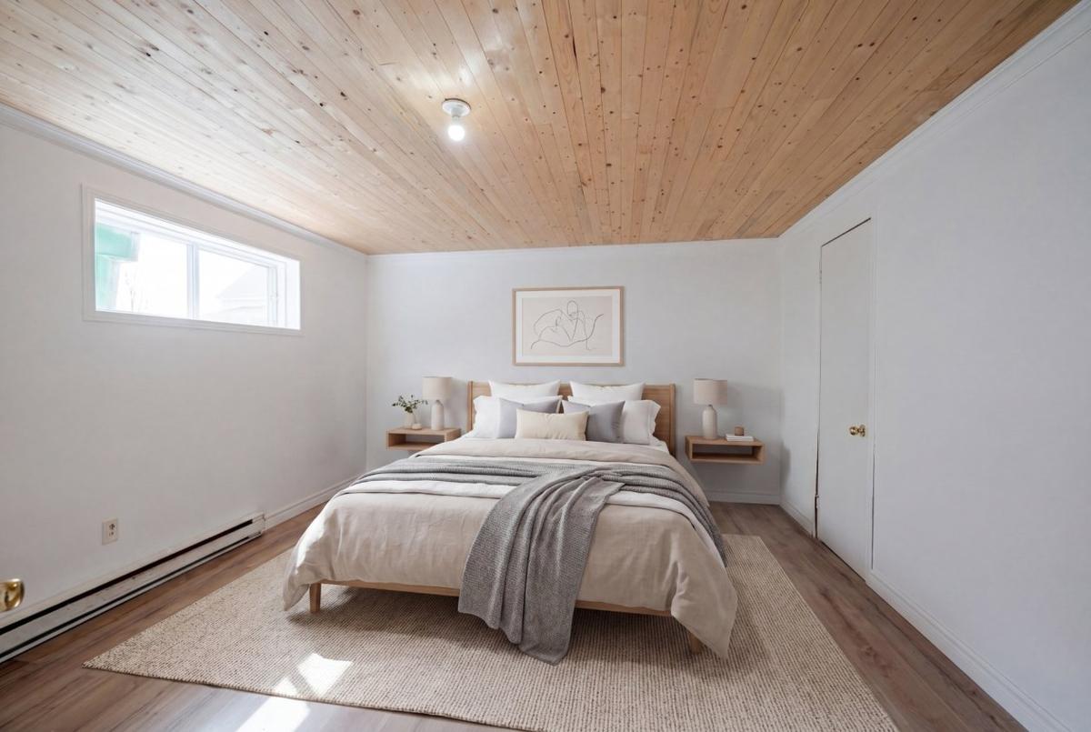 Chambre au sous-sol