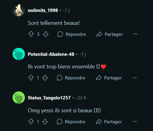 Capture d'écran du site Reddit