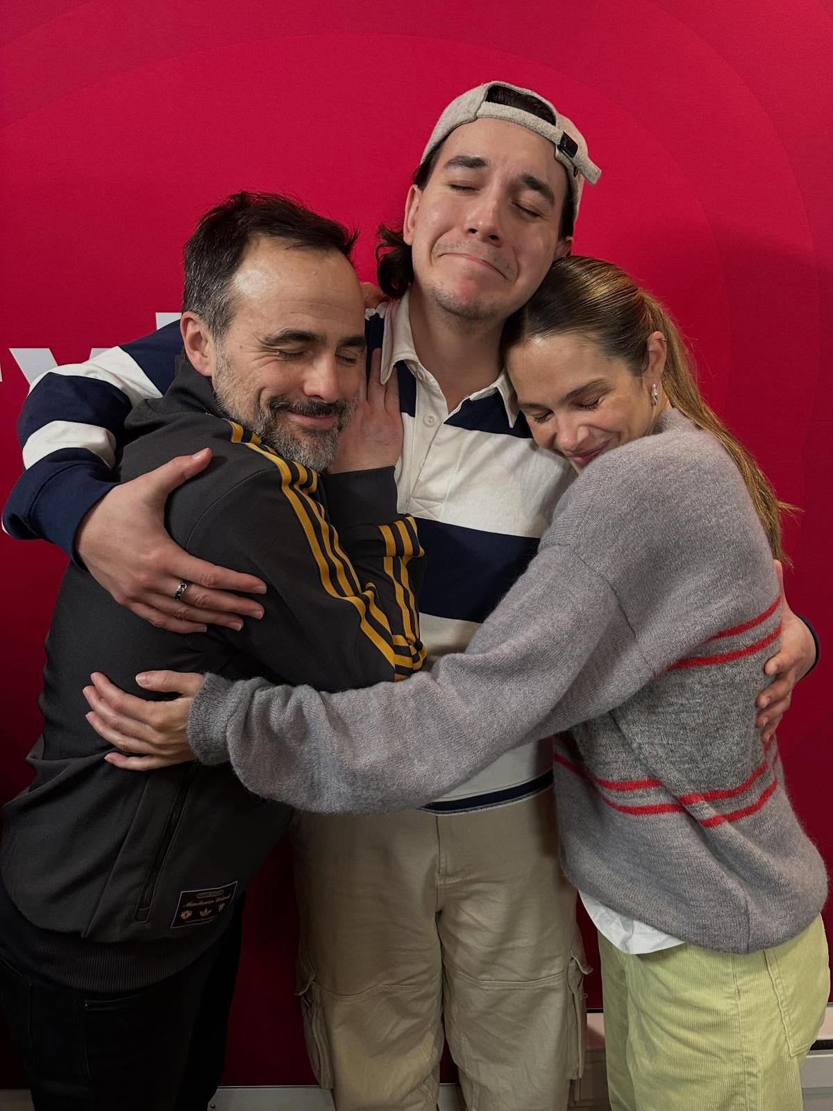 Sébastien Benoit, William Cloutier et Maripier Morin