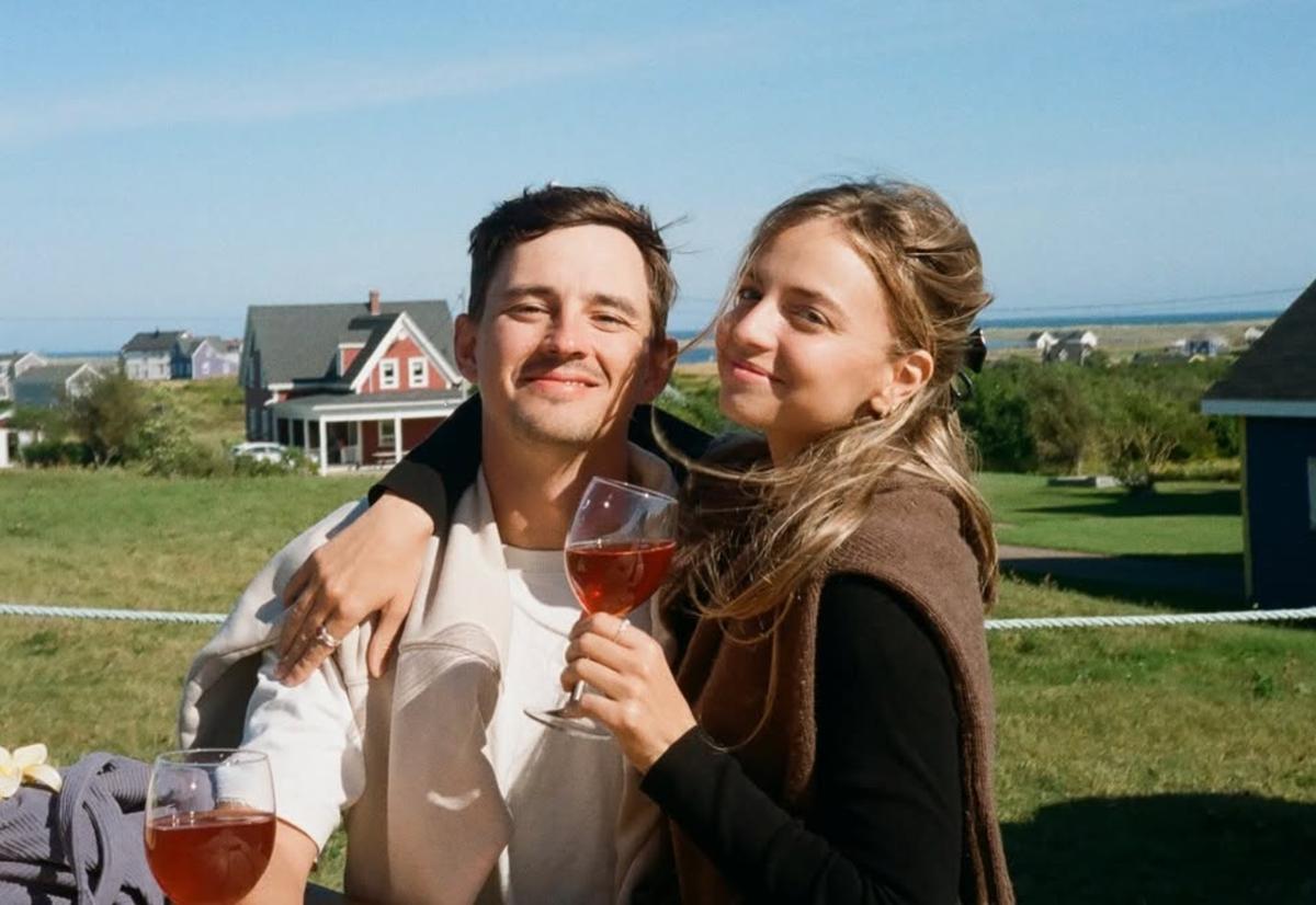 Ludivine Reding et son amoureux Antoine 