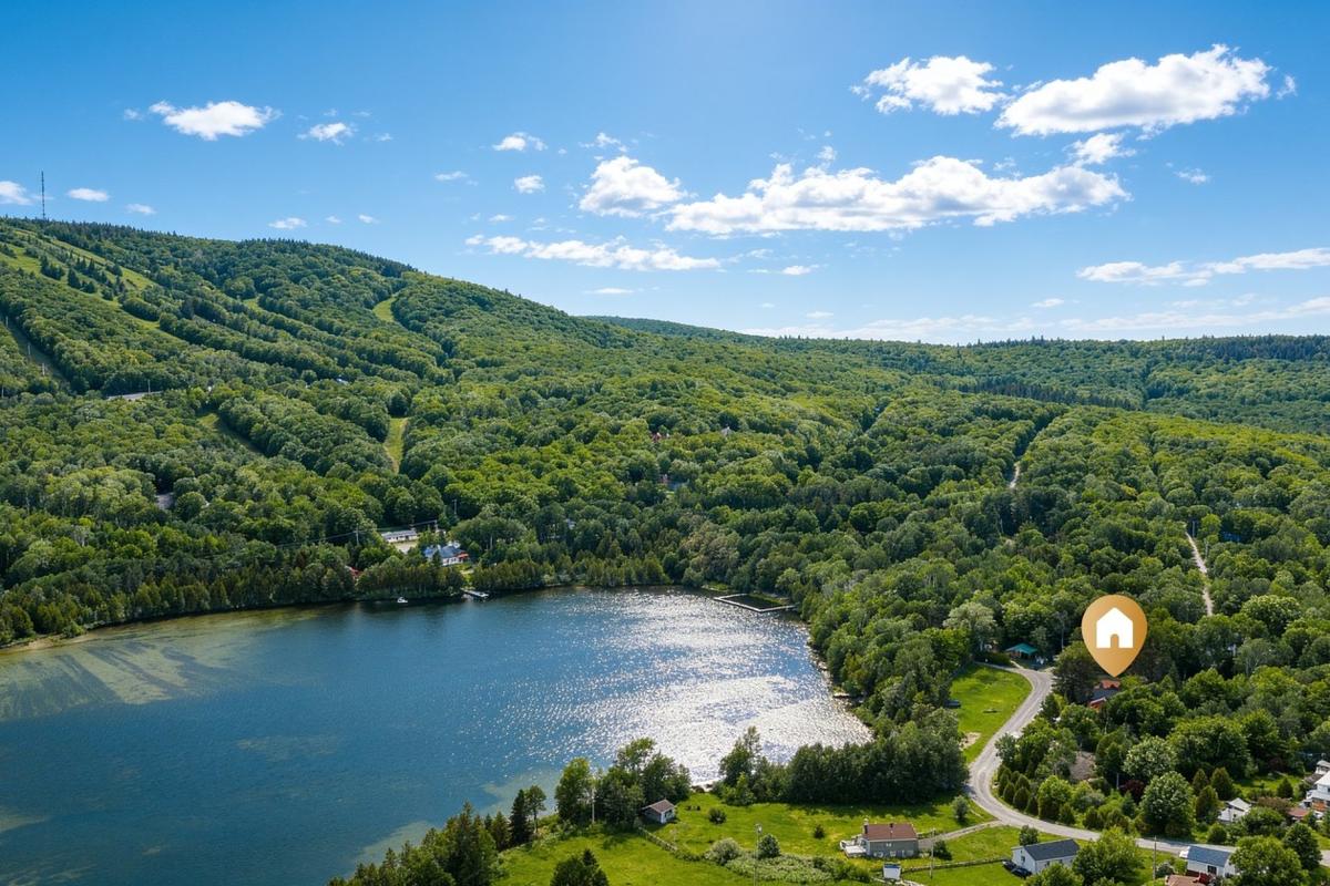 Vue aérienne élargie
