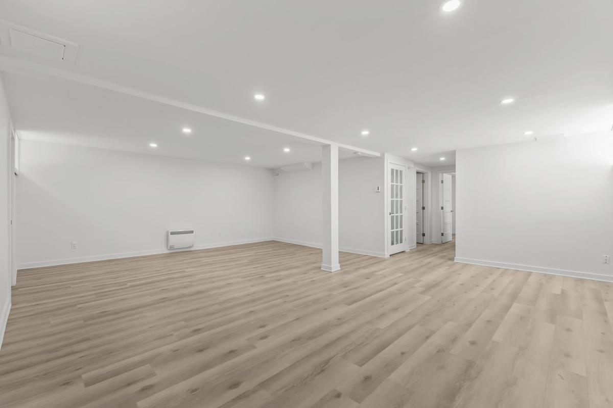 Salle familiale au sous-sol