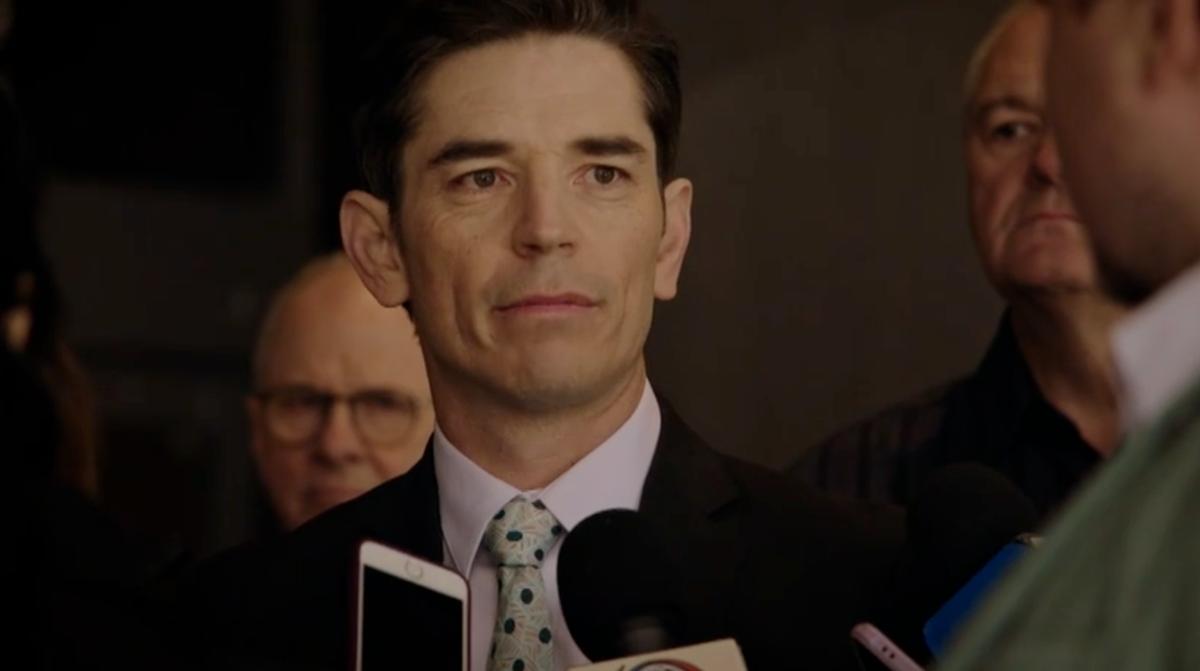 Sébastien Delorme dans son rôle de Léo MacDonald dans Indéfendable