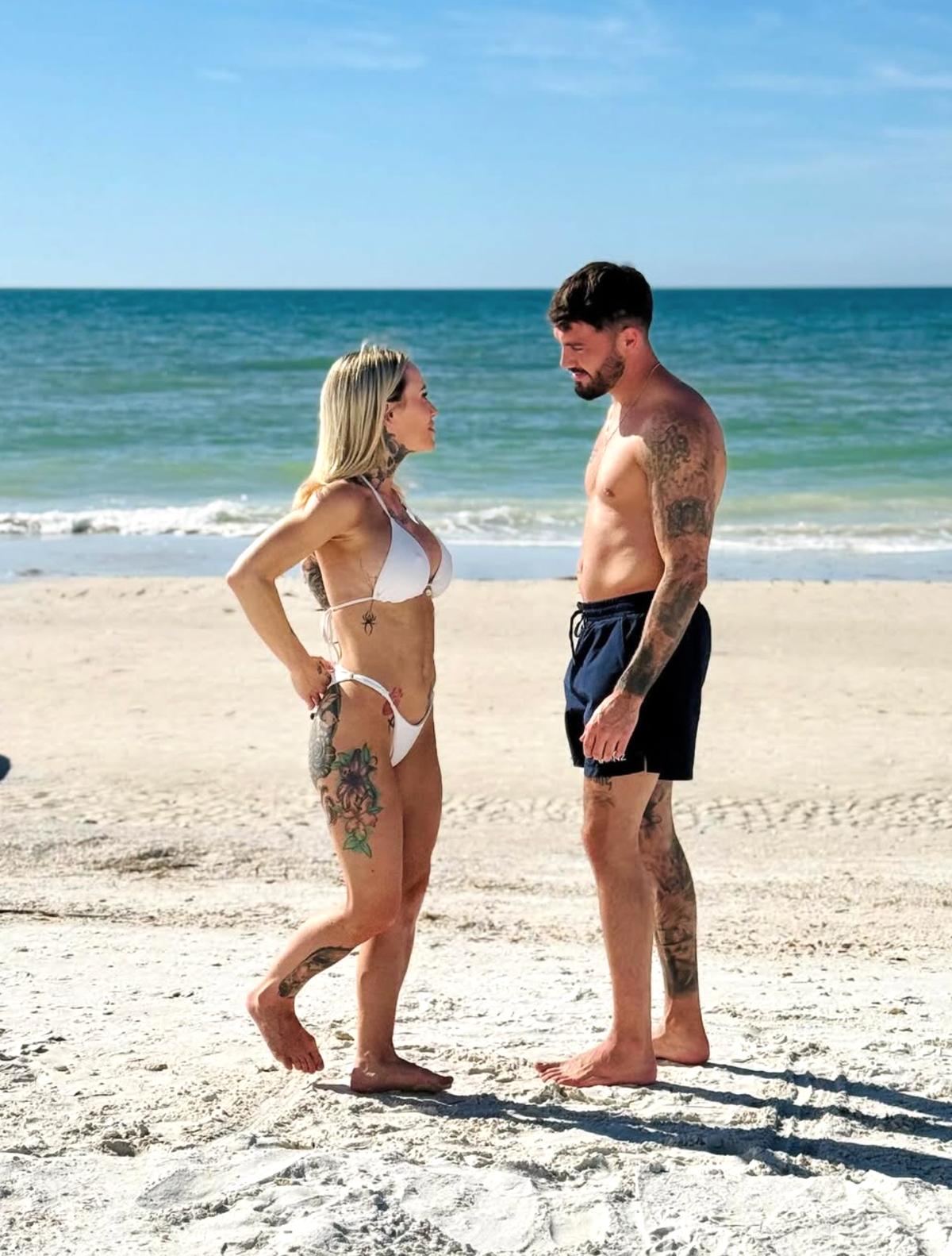 Antoine Normandin et son amoureuse