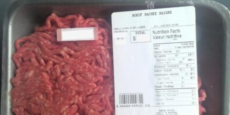 Boeuf haché rappel