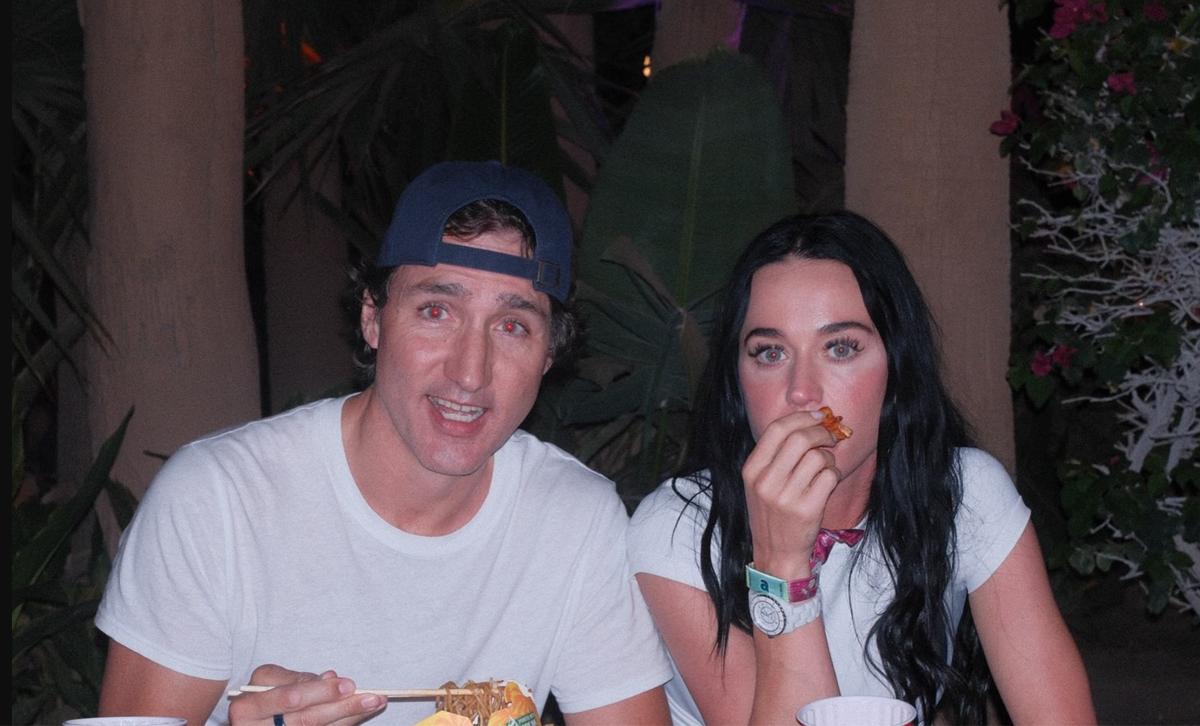 Justin Trudeau et Katy Perry