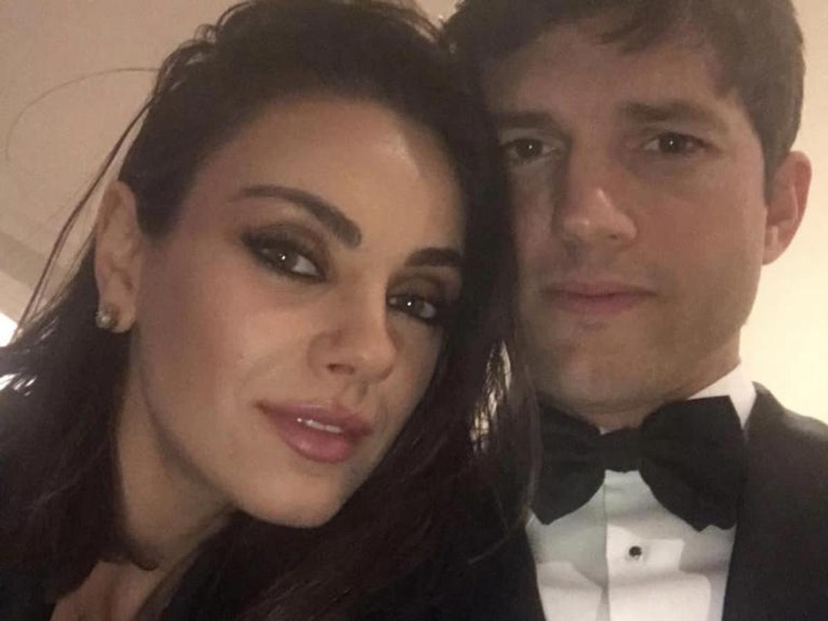 Ashton Kutcher et Mila Kunis