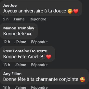 Photo de commentaires facebook