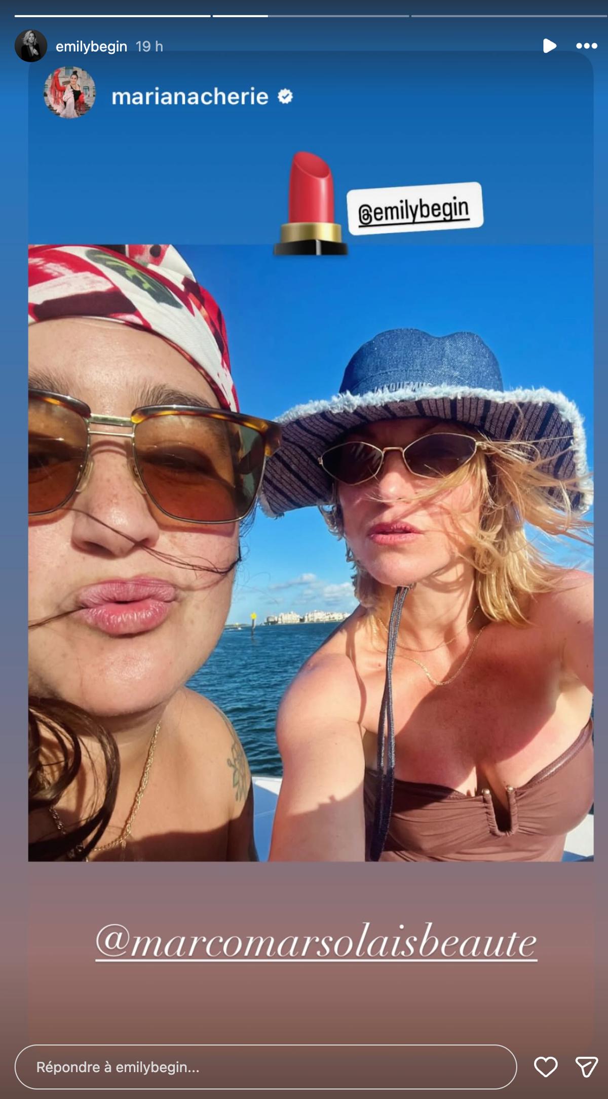 Émily Bégin est en voyage à Miami