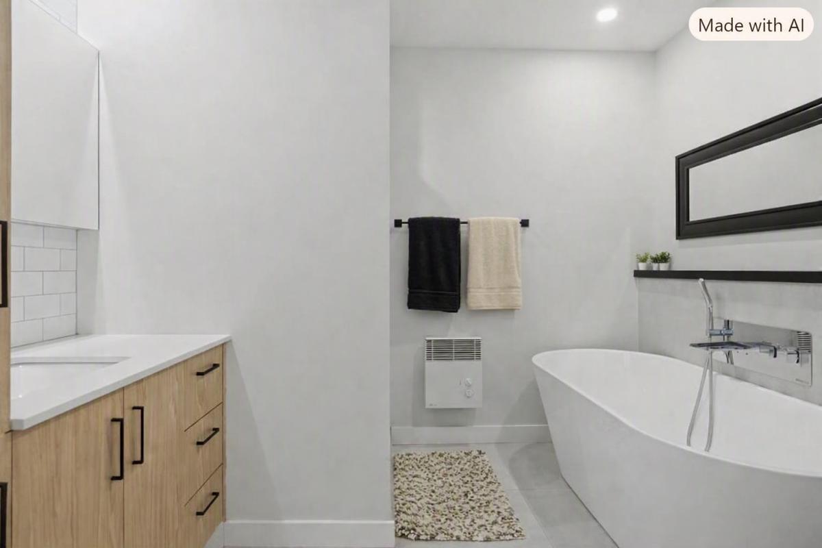 Détail de la salle de bain