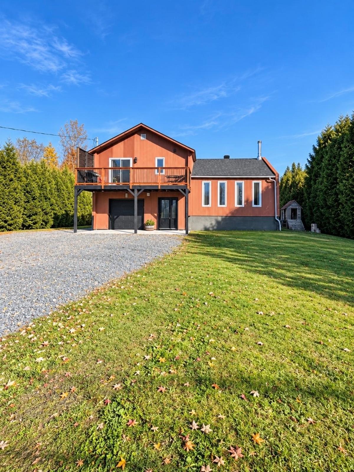 Vue extérieure de la propriété