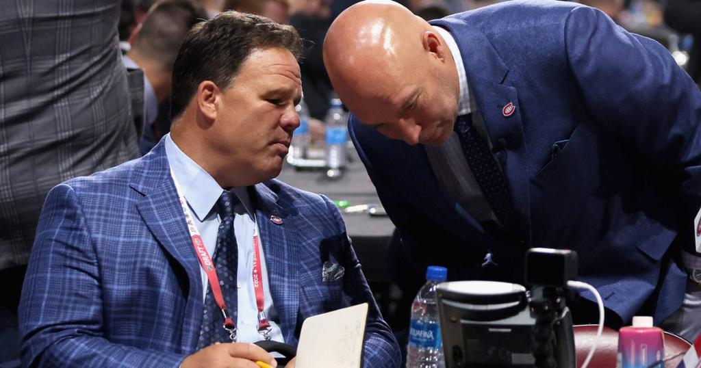 Jeff Gorton et Kent Hughes