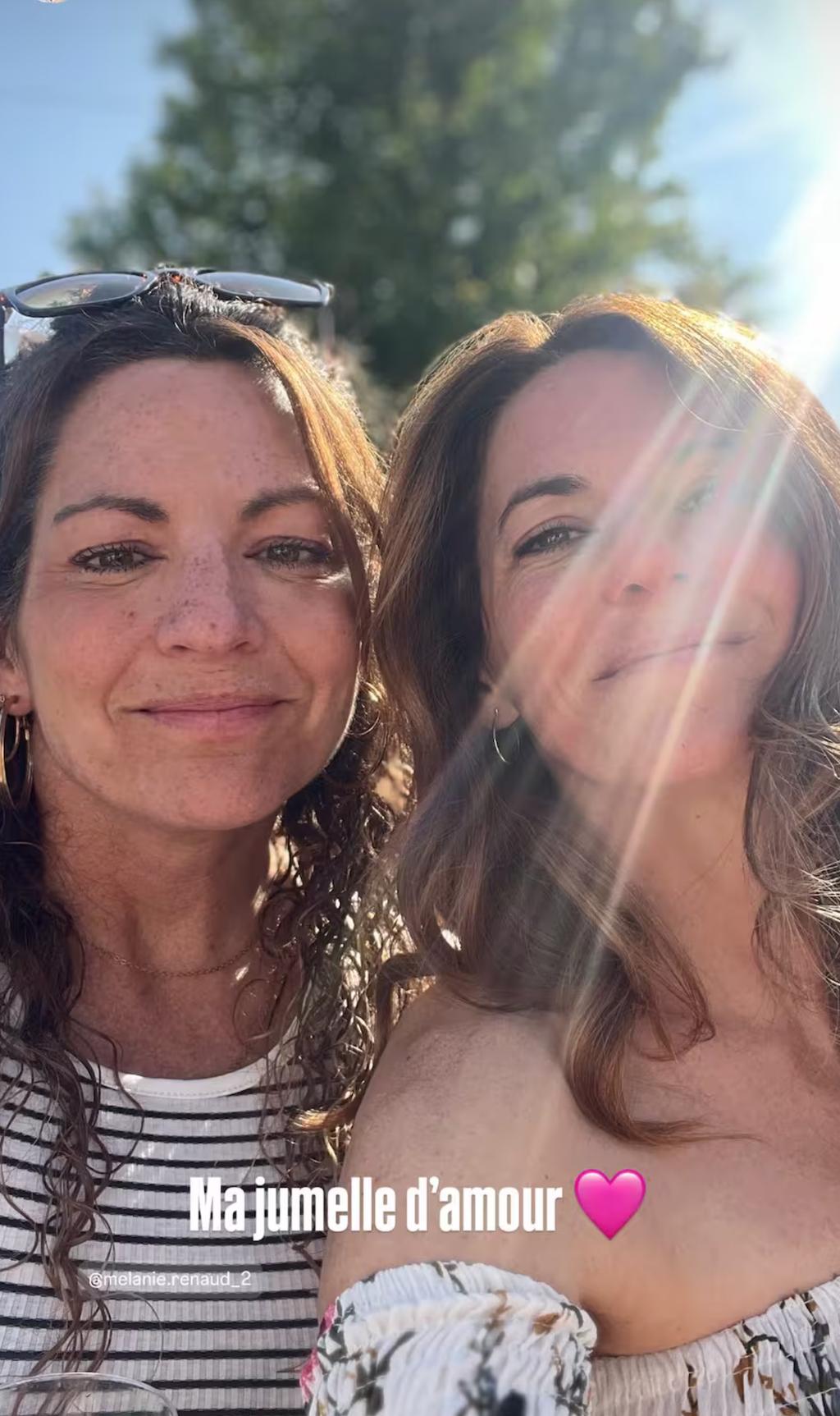 Catherine Renaud et sa soeur jumelle Mélanie