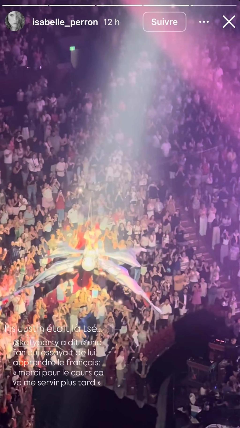 Spectacle de Katy Perry au Centre Bell