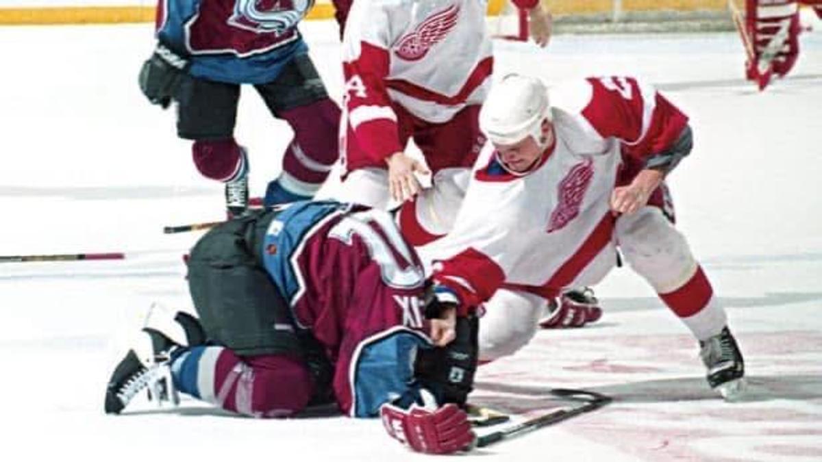 Claude Lemieux and Darren McCarty