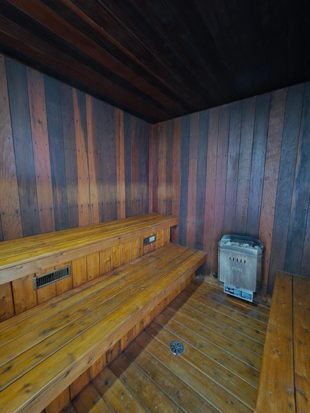 Sauna de l'immeuble