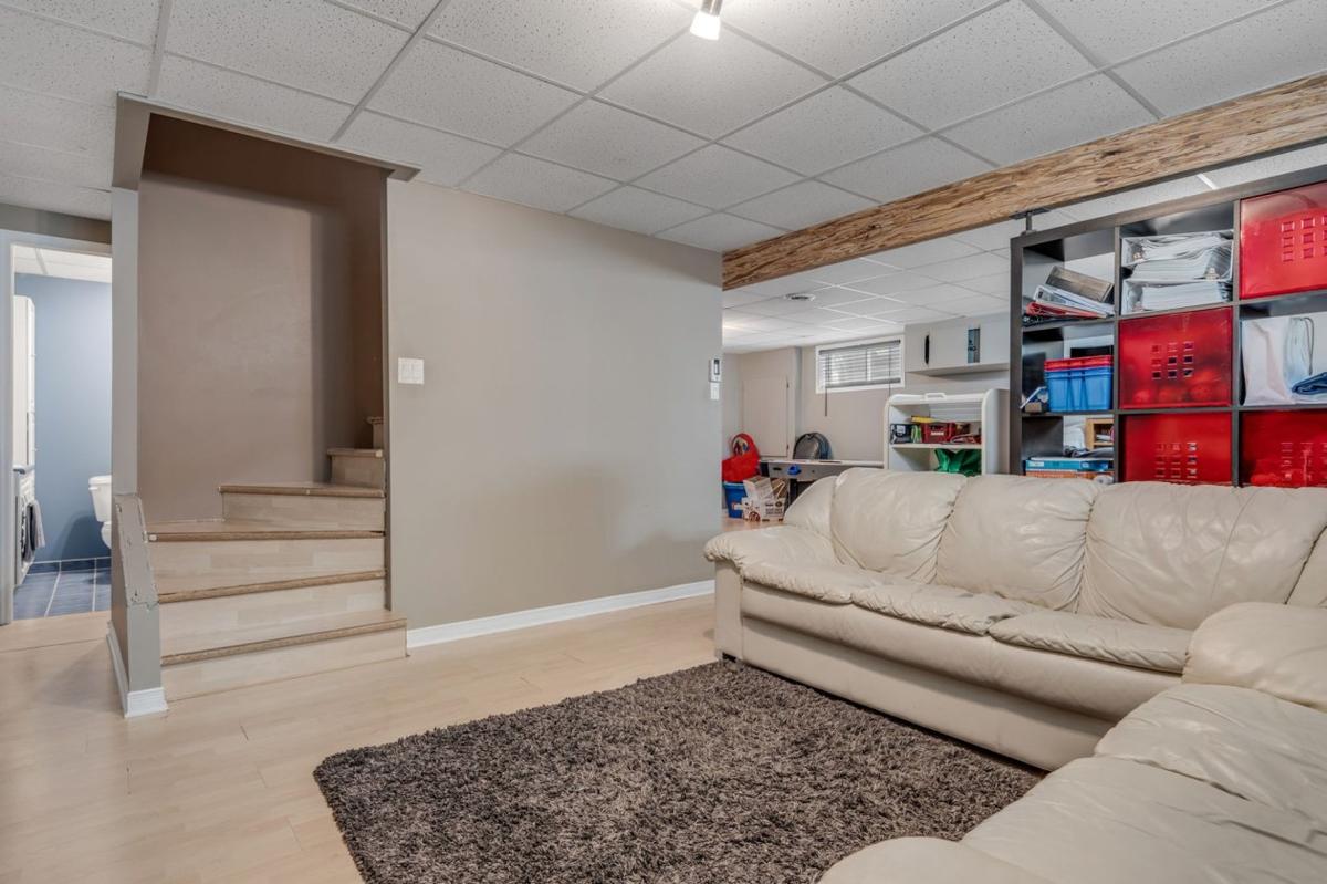 Salle familiale au sous-sol