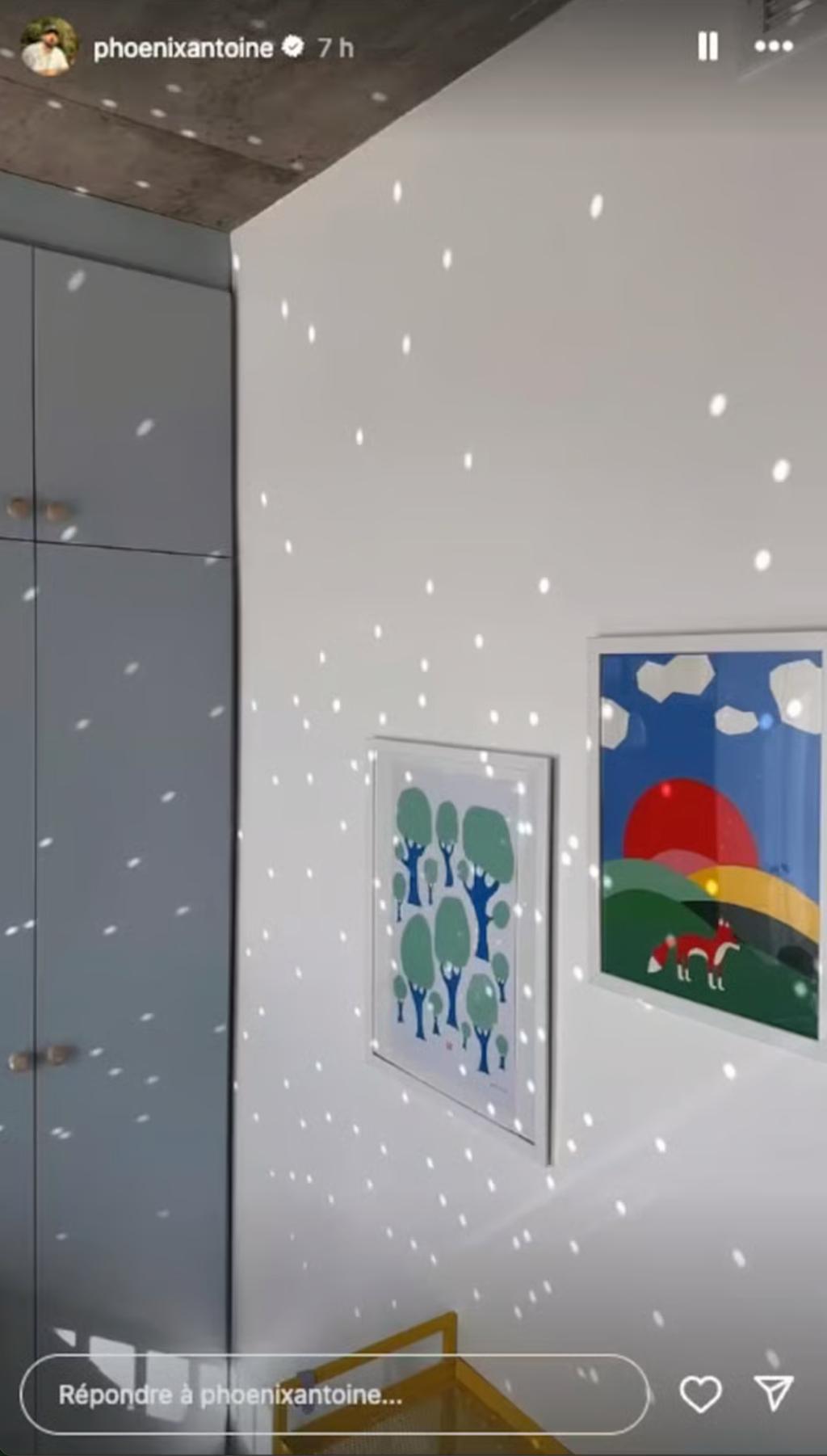 Félix-Antoine Tremblay partage des images de la chambre de son bébé