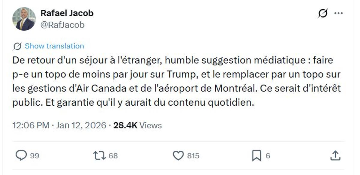 capture d'écran x.com / @RafJacob