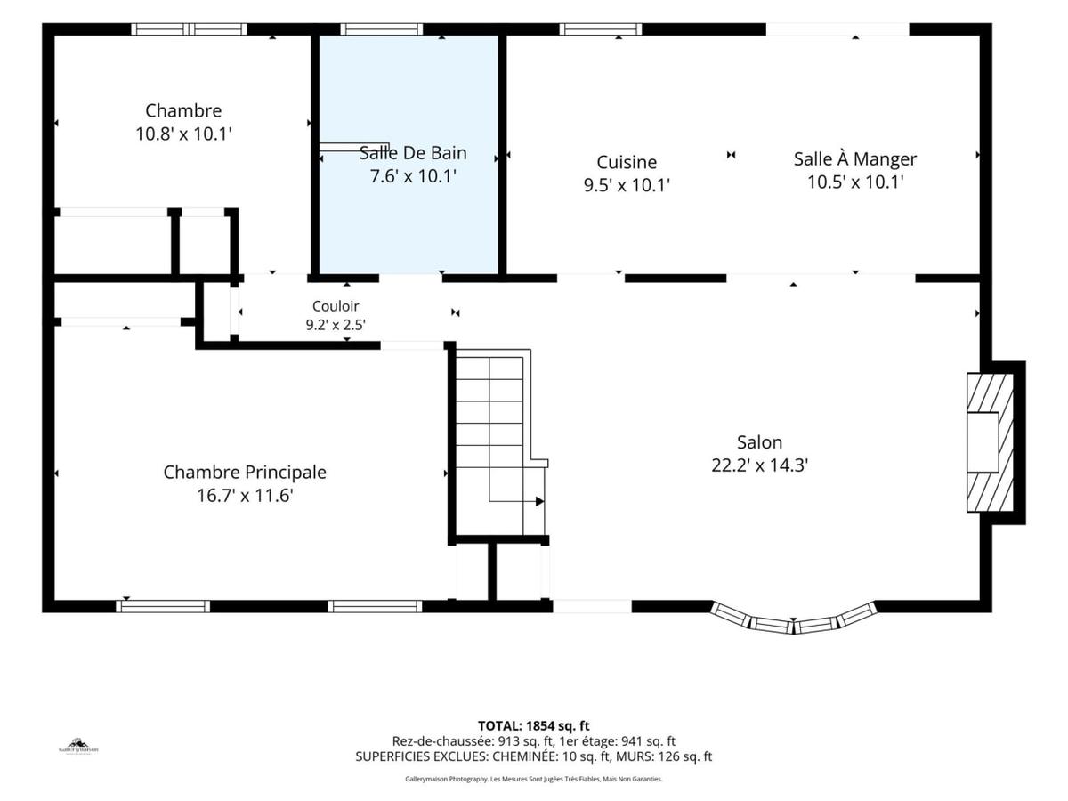Plan du rez-de-chaussée