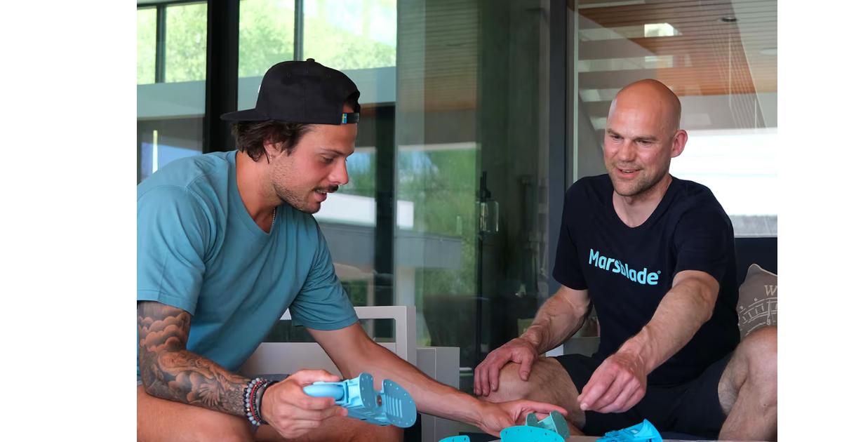 Auston Matthews and Per Mårs