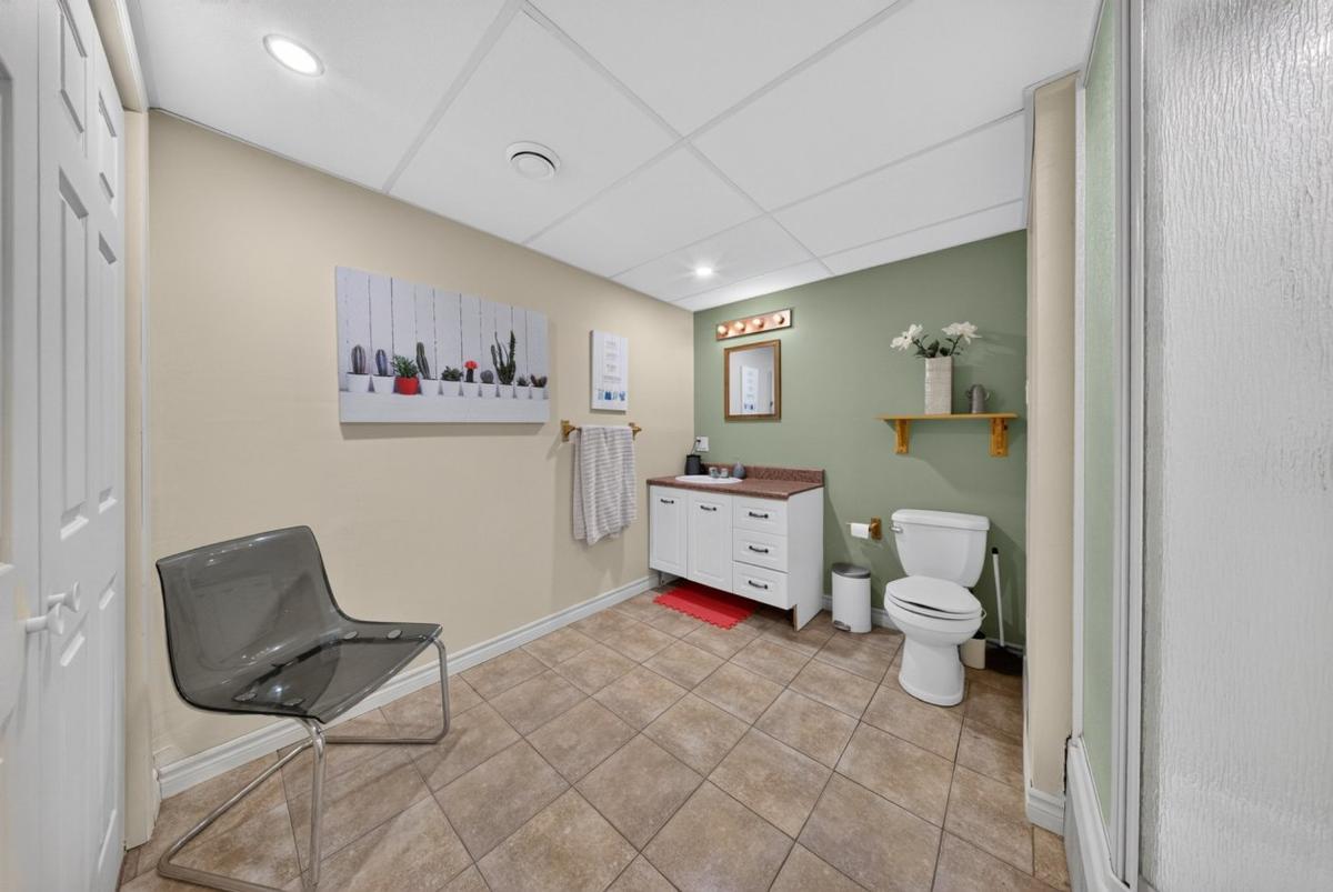 Salle de bain du sous-sol